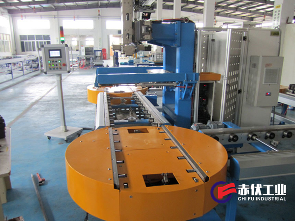 滚筒旋转台输送机CF-009(图1) 滚筒旋转台输送机CF-009(图1)